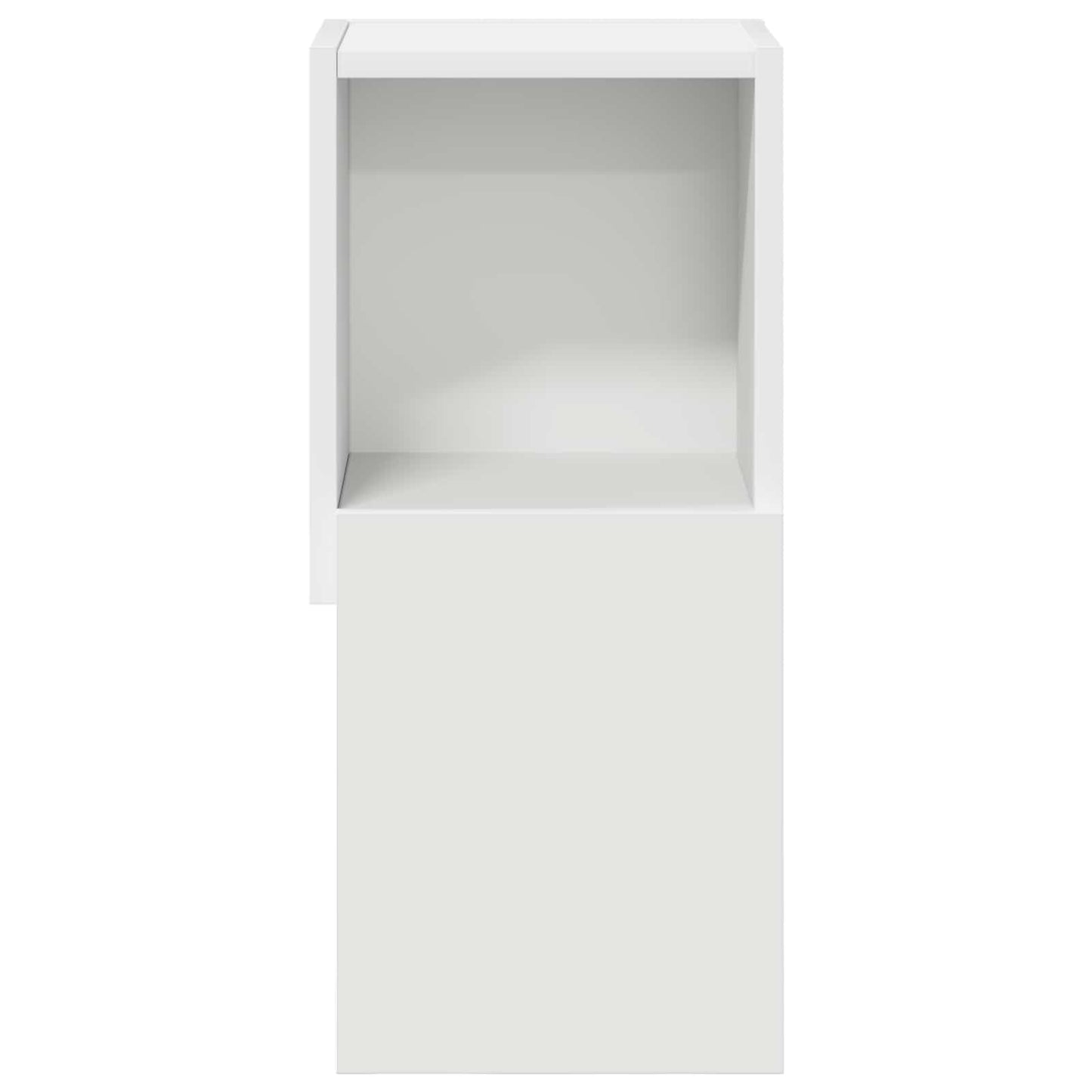 Hoekkast 25,5x25x55cm Bewerkt hout is nu te koop bij PeponiXL, paradijselijk wonen!