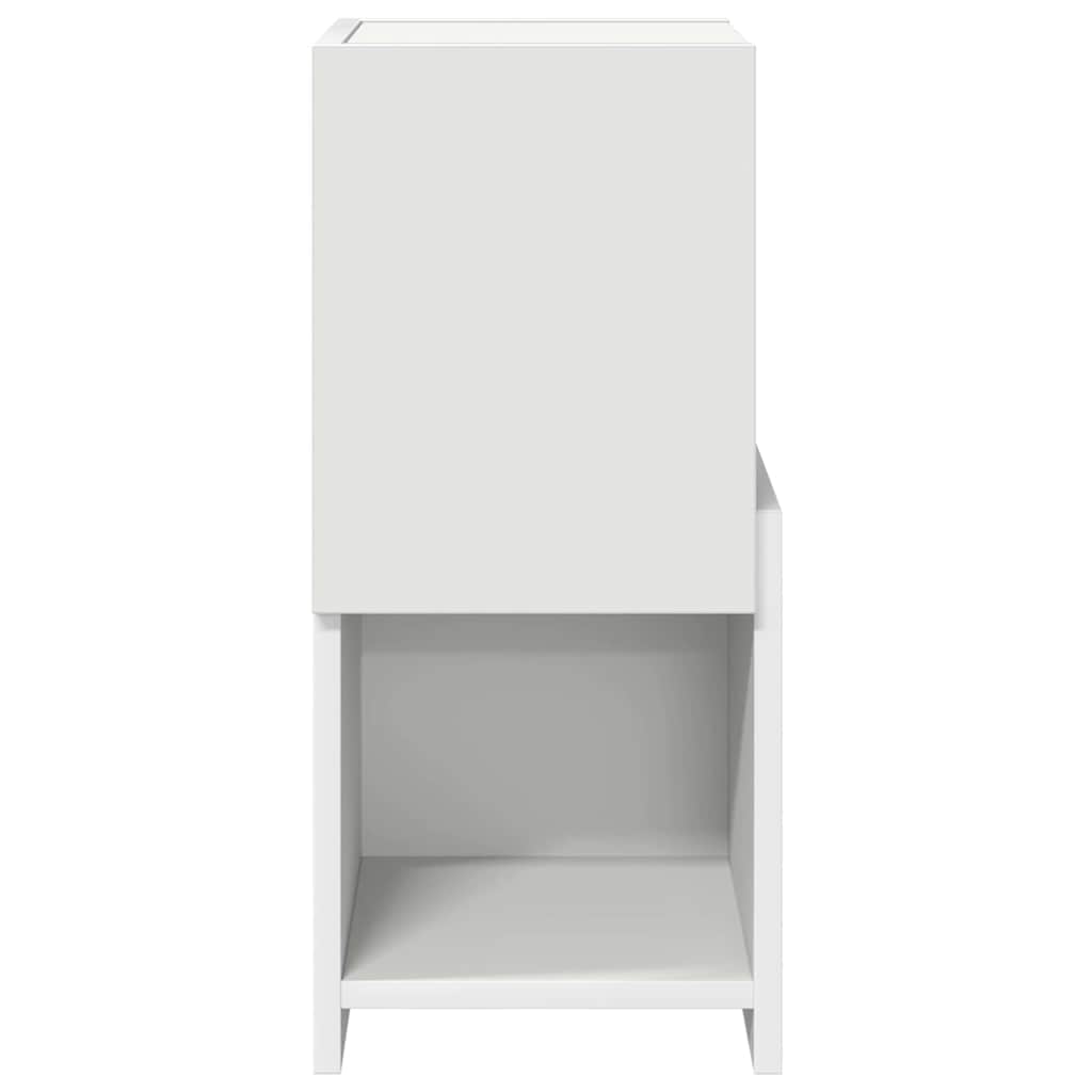 Hoekkast 25,5x25x55cm Bewerkt hout is nu te koop bij PeponiXL, paradijselijk wonen!