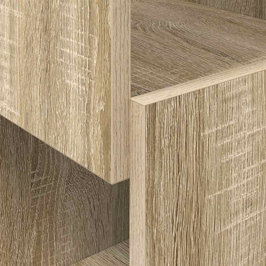 Hoekkast Sonoma Eiken 25,5x25x55cm Bewerkt hout is nu te koop bij PeponiXL, paradijselijk wonen!