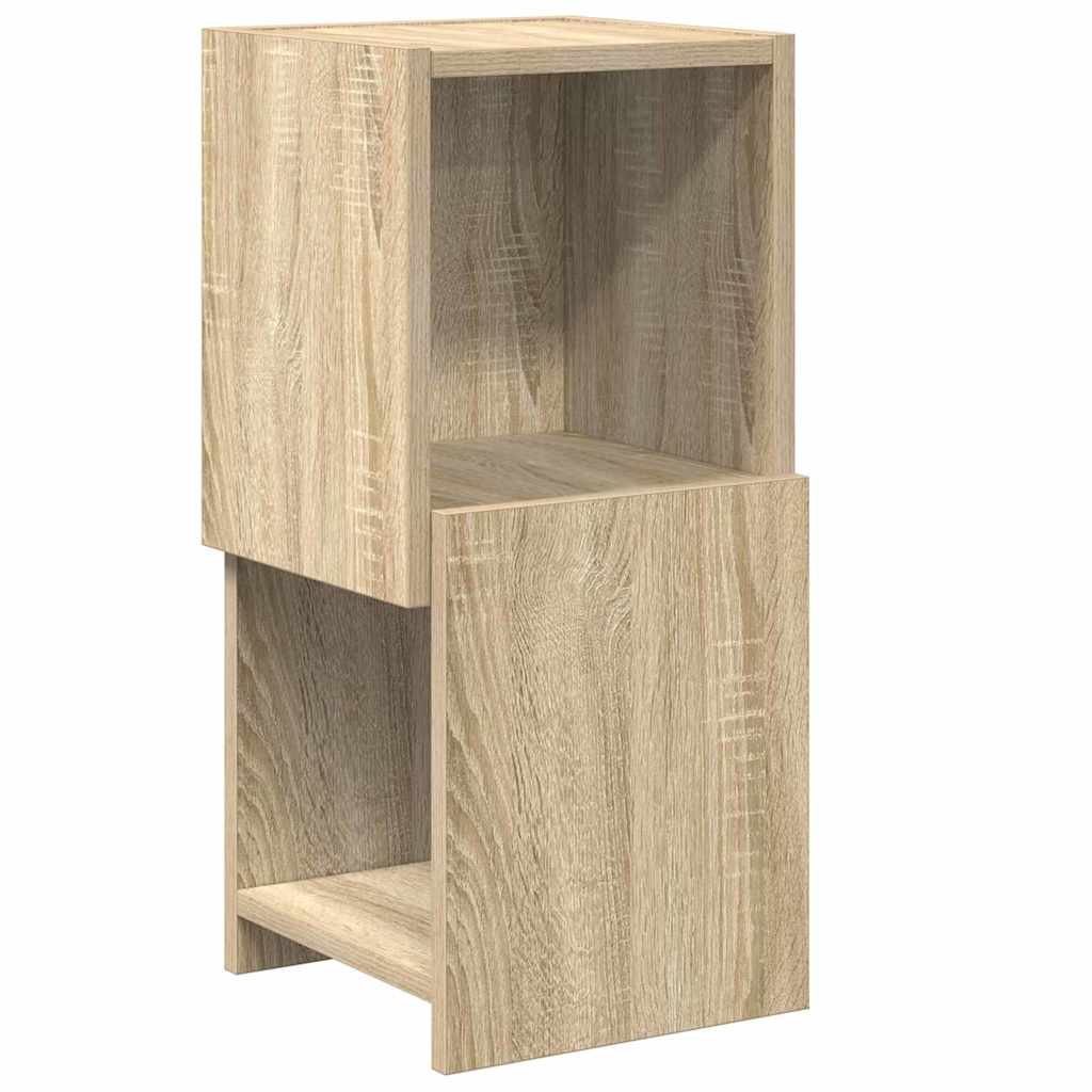 Hoekkast Sonoma Eiken 25,5x25x55cm Bewerkt hout is nu te koop bij PeponiXL, paradijselijk wonen!