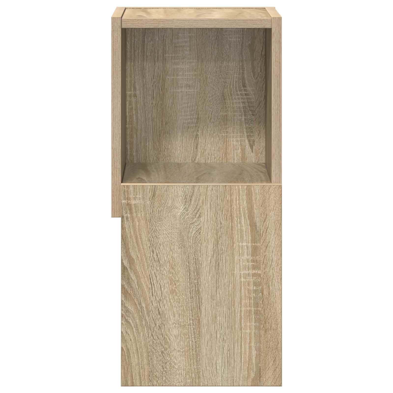 Hoekkast Sonoma Eiken 25,5x25x55cm Bewerkt hout is nu te koop bij PeponiXL, paradijselijk wonen!