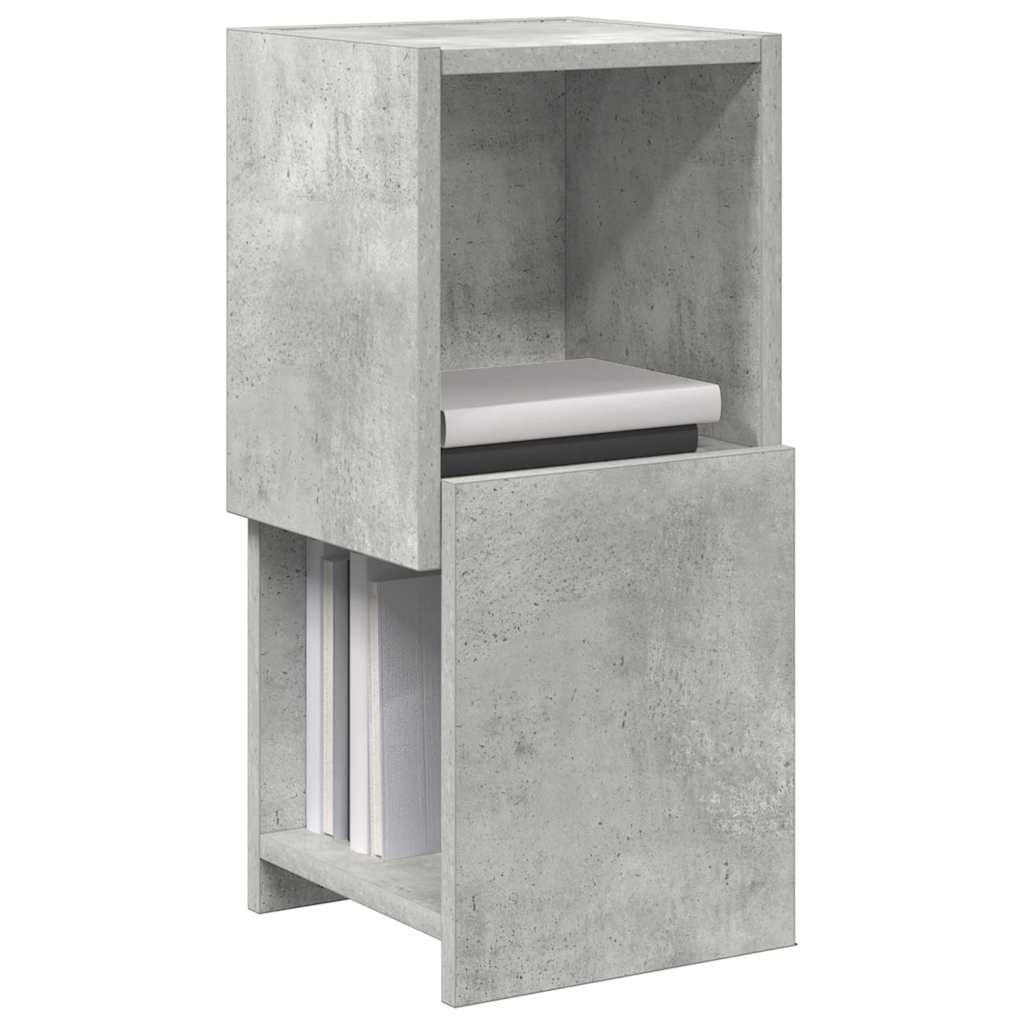 Hoekkast Beton Grijs 25,5x25x55cm Bewerkt hout is nu te koop bij PeponiXL, paradijselijk wonen!