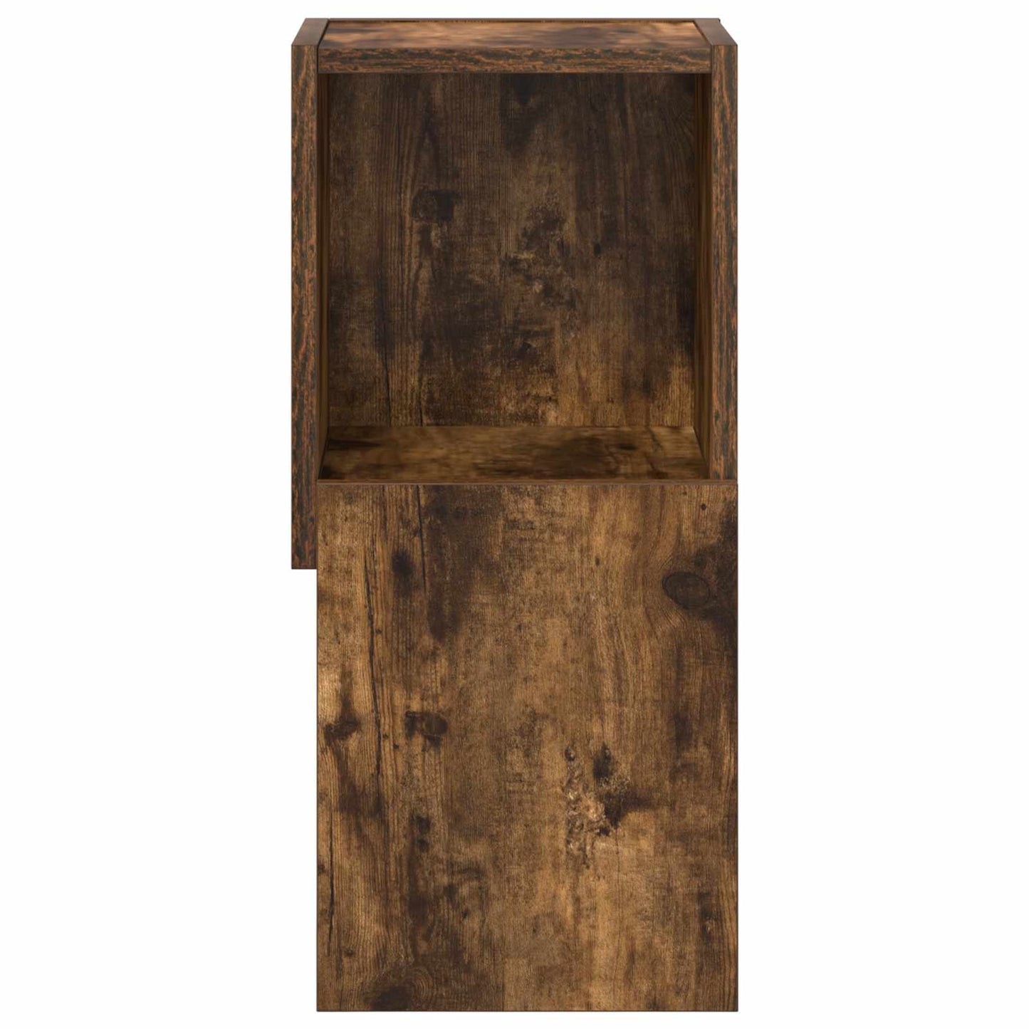 Hoekkast Gerookt eiken 25,5x25x55cm Bewerkt hout is nu te koop bij PeponiXL, paradijselijk wonen!