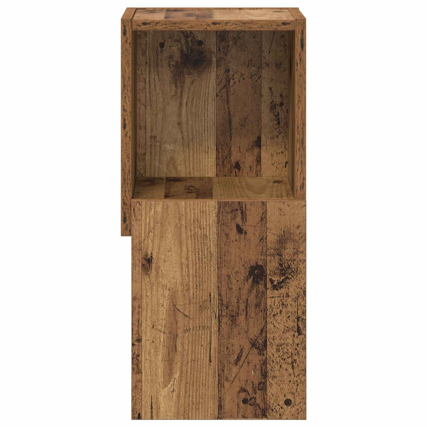 Hoekkast Oudhout 25,5x25x55cm Bewerkt hout is nu te koop bij PeponiXL, paradijselijk wonen!