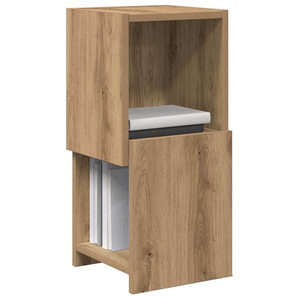 Hoekkast Artisan Eiken 25,5x25x55cm Bewerkt hout is nu te koop bij PeponiXL, paradijselijk wonen!