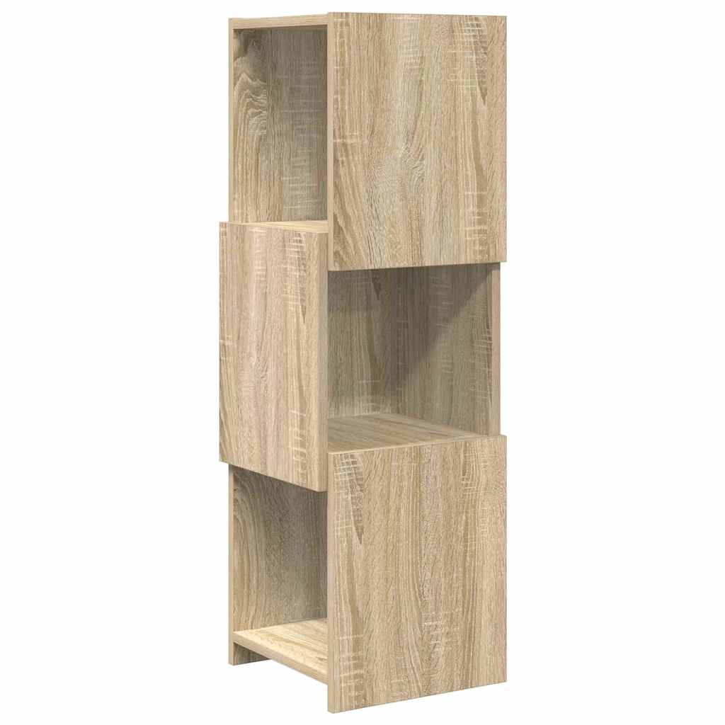Hoekkast Sonoma Eiken 30,5x30x95cm Bewerkt hout is nu te koop bij PeponiXL, paradijselijk wonen!