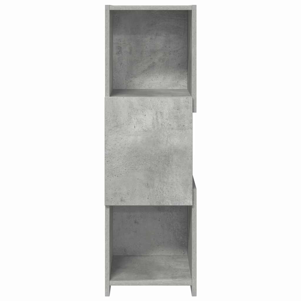 Hoekkast Beton Grijs 30,5x30x95cm Bewerkt hout is nu te koop bij PeponiXL, paradijselijk wonen!