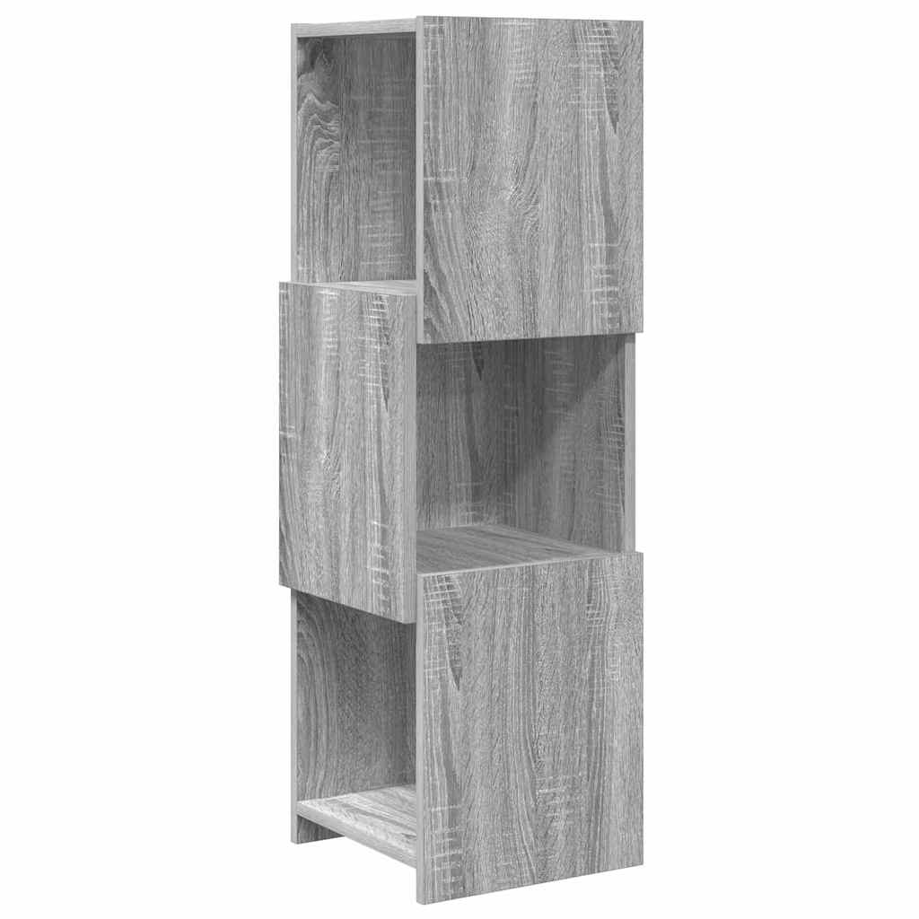 Hoekkast Grijs Sonoma 30,5x30x95cm Bewerkt hout is nu te koop bij PeponiXL, paradijselijk wonen!