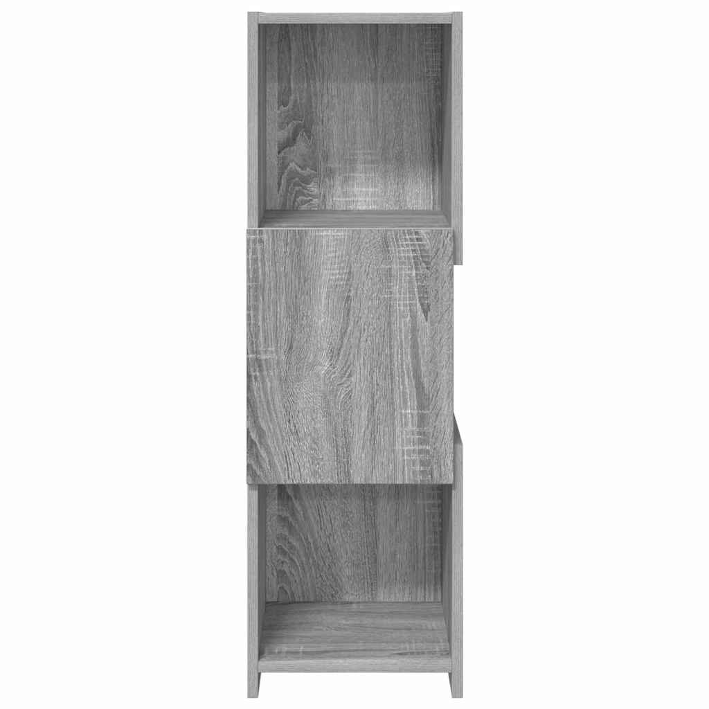 Hoekkast Grijs Sonoma 30,5x30x95cm Bewerkt hout is nu te koop bij PeponiXL, paradijselijk wonen!