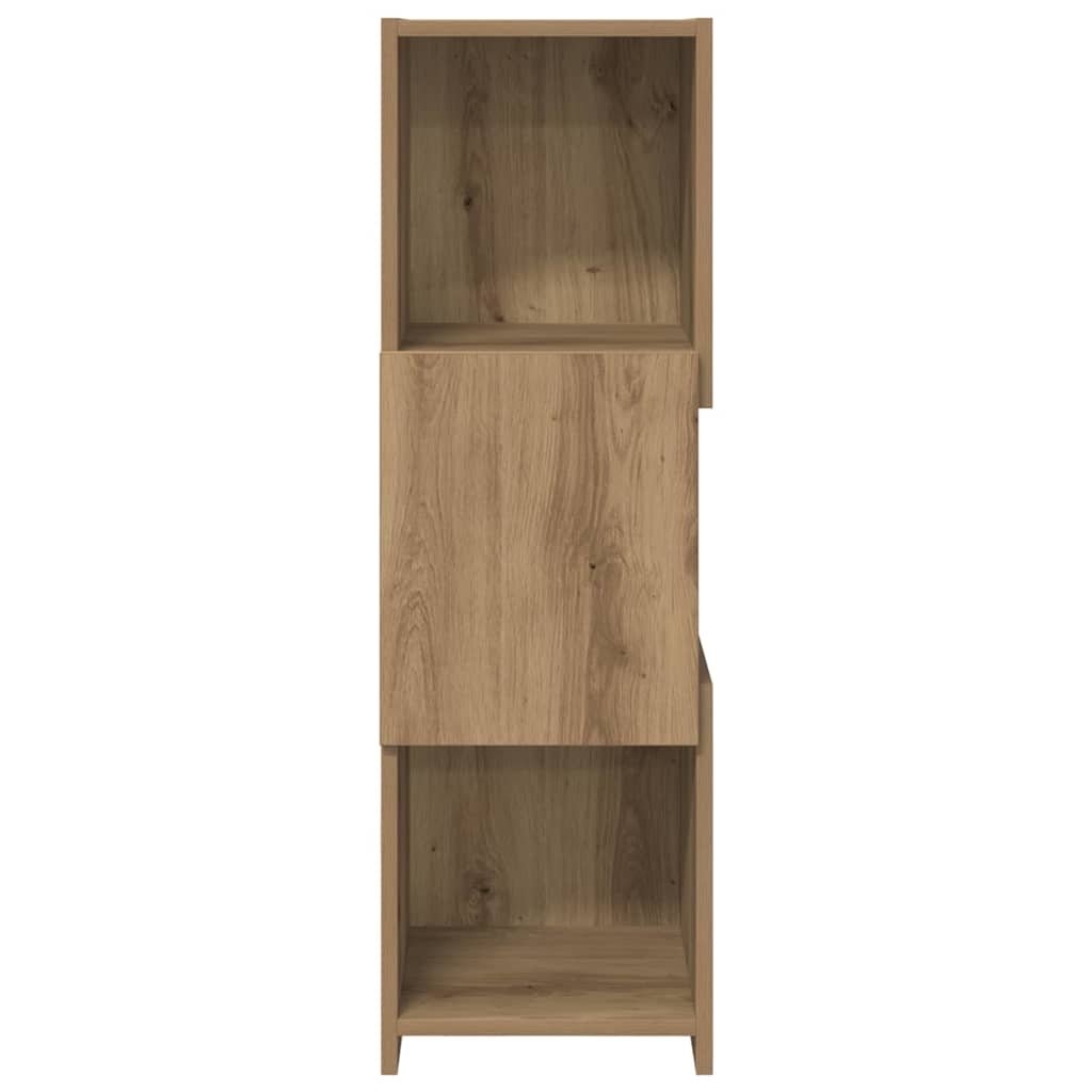 Hoekkast Artisan Eiken 30,5x30x95cm Bewerkt hout is nu te koop bij PeponiXL, paradijselijk wonen!