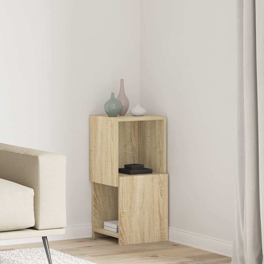 Hoekkast Sonoma Eiken 30,5x30x65cm Bewerkt hout is nu te koop bij PeponiXL, paradijselijk wonen!