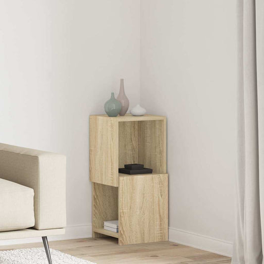 Hoekkast Sonoma Eiken 30,5x30x65cm Bewerkt hout is nu te koop bij PeponiXL, paradijselijk wonen!