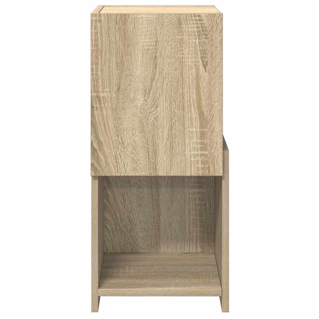 Hoekkast Sonoma Eiken 30,5x30x65cm Bewerkt hout is nu te koop bij PeponiXL, paradijselijk wonen!