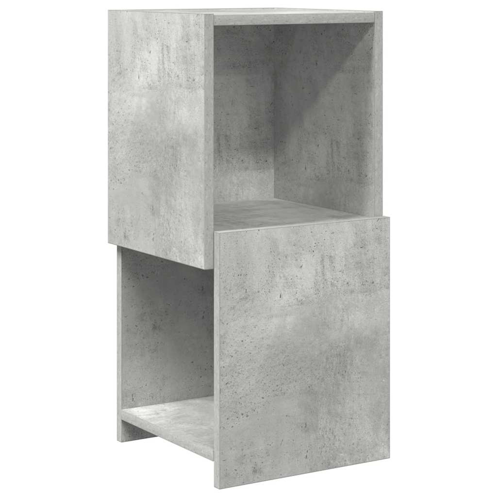 Hoekkast Beton Grijs 30,5x30x65cm Bewerkt hout is nu te koop bij PeponiXL, paradijselijk wonen!