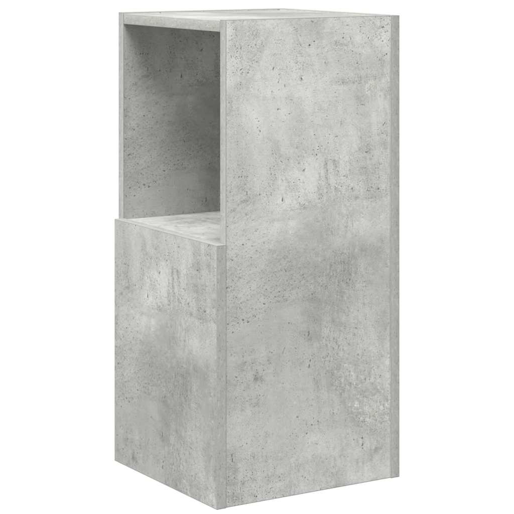 Hoekkast Beton Grijs 30,5x30x65cm Bewerkt hout is nu te koop bij PeponiXL, paradijselijk wonen!