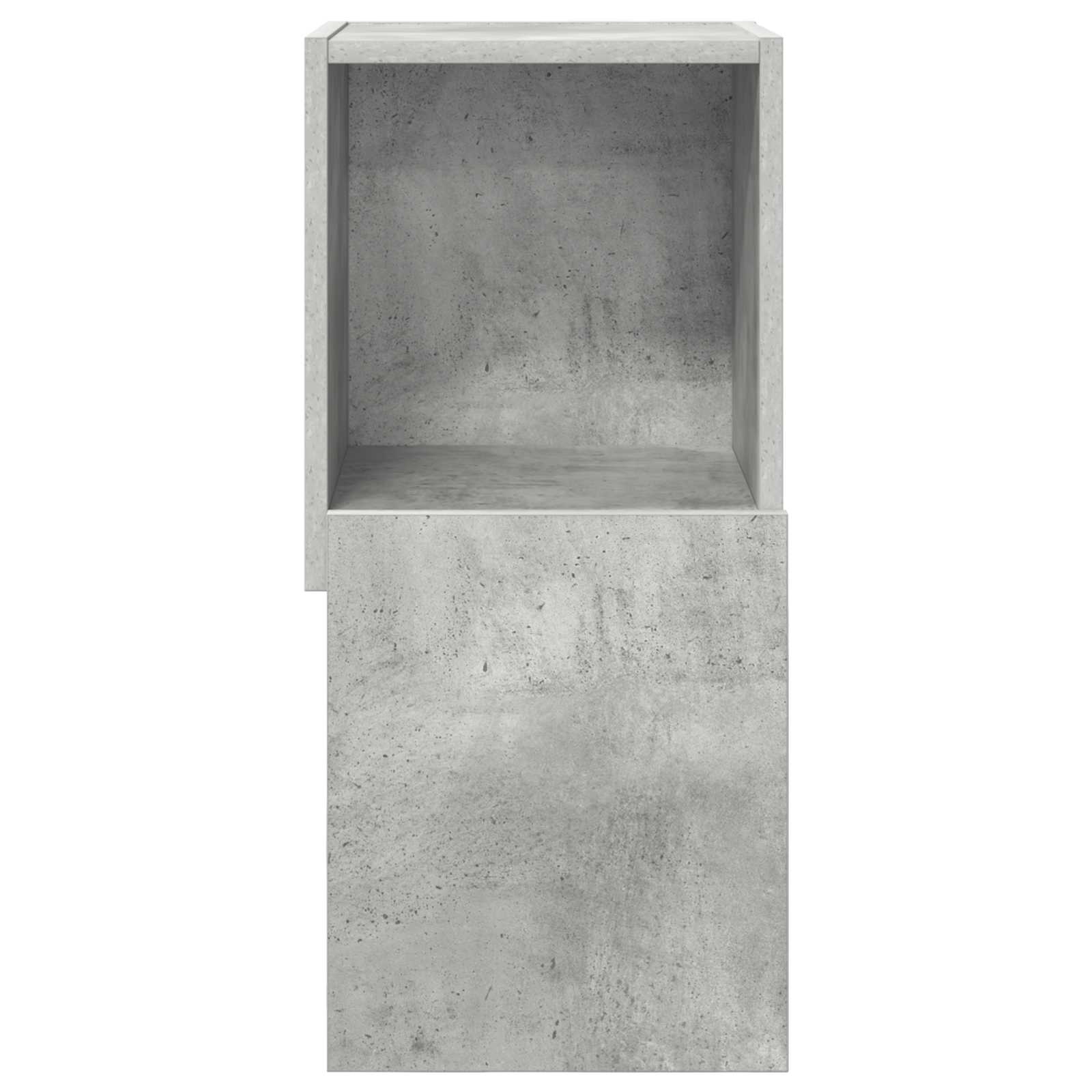 Hoekkast Beton Grijs 30,5x30x65cm Bewerkt hout is nu te koop bij PeponiXL, paradijselijk wonen!