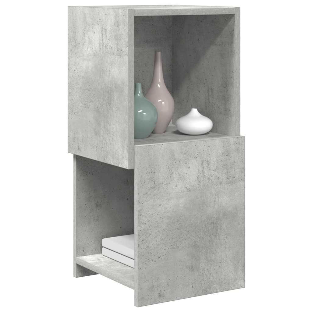 Hoekkast Beton Grijs 30,5x30x65cm Bewerkt hout is nu te koop bij PeponiXL, paradijselijk wonen!