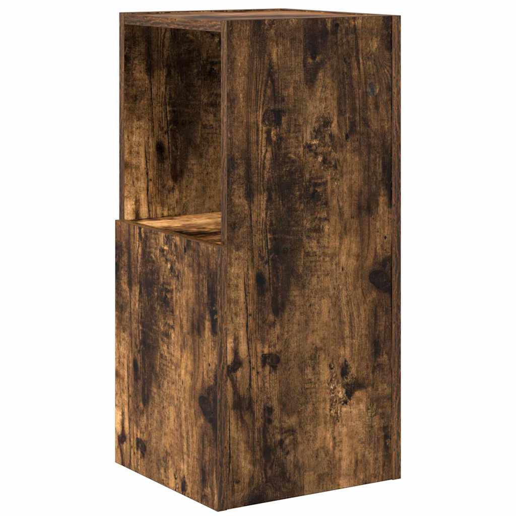Hoekkast Gerookt eiken 30,5x30x65cm Bewerkt hout is nu te koop bij PeponiXL, paradijselijk wonen!