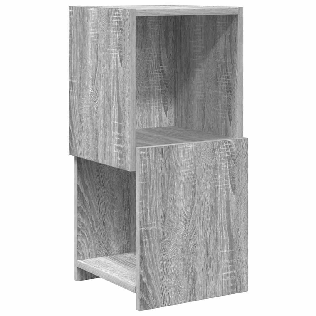 Hoekkast Grijs Sonoma 30,5x30x65cm Bewerkt hout is nu te koop bij PeponiXL, paradijselijk wonen!