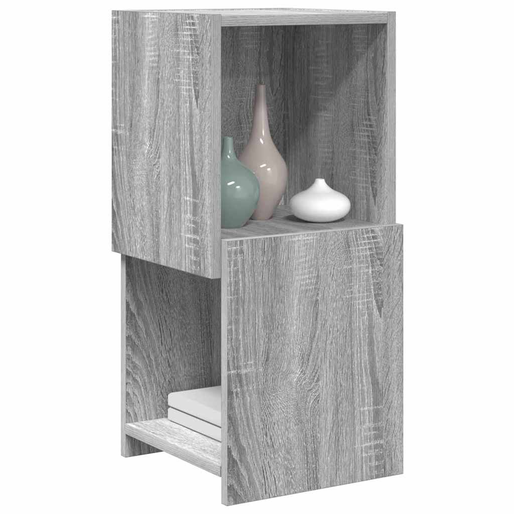 Hoekkast Grijs Sonoma 30,5x30x65cm Bewerkt hout is nu te koop bij PeponiXL, paradijselijk wonen!