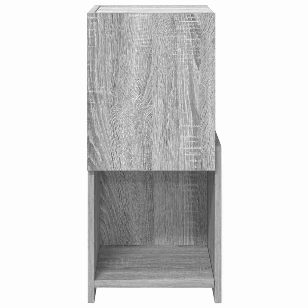 Hoekkast Grijs Sonoma 30,5x30x65cm Bewerkt hout is nu te koop bij PeponiXL, paradijselijk wonen!