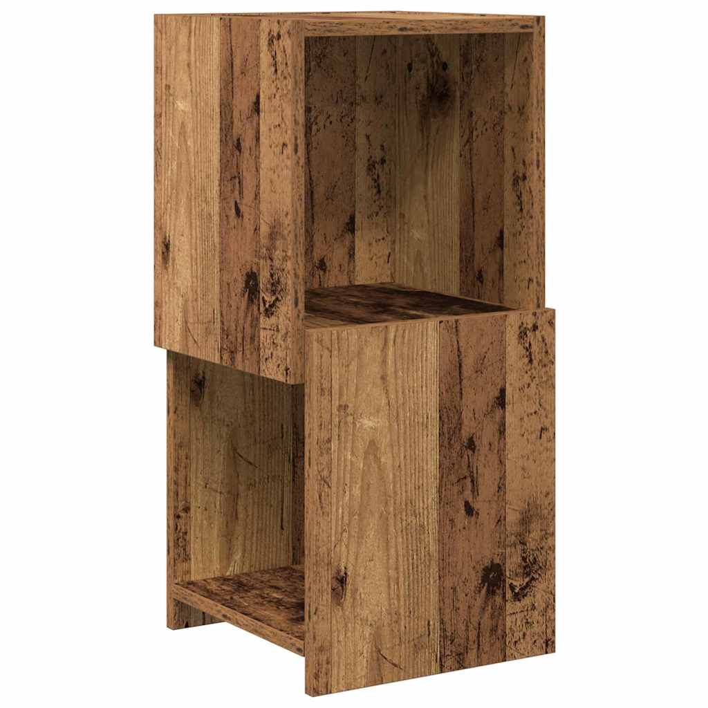 Hoekkast Oudhout 30,5x30x65cm Bewerkt hout is nu te koop bij PeponiXL, paradijselijk wonen!
