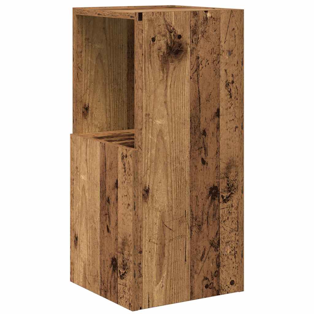 Hoekkast Oudhout 30,5x30x65cm Bewerkt hout is nu te koop bij PeponiXL, paradijselijk wonen!