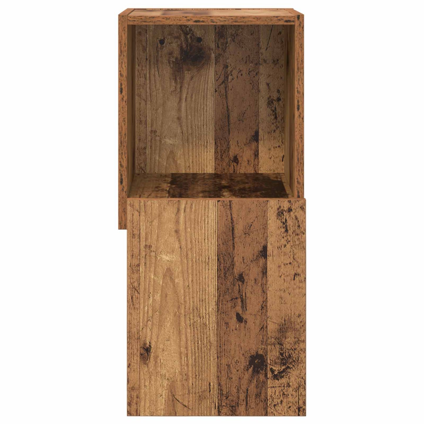 Hoekkast Oudhout 30,5x30x65cm Bewerkt hout is nu te koop bij PeponiXL, paradijselijk wonen!