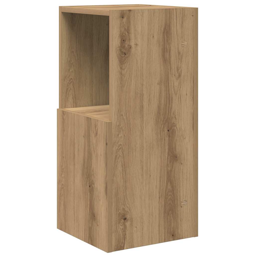 Hoekkast Artisan Eiken 30,5x30x65cm Bewerkt hout is nu te koop bij PeponiXL, paradijselijk wonen!