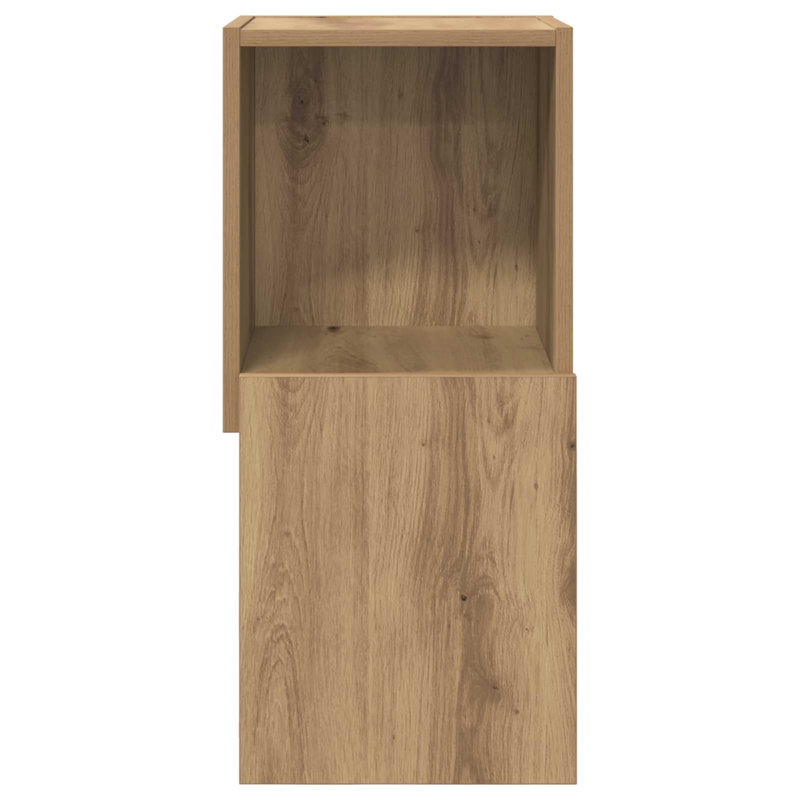 Hoekkast Artisan Eiken 30,5x30x65cm Bewerkt hout is nu te koop bij PeponiXL, paradijselijk wonen!