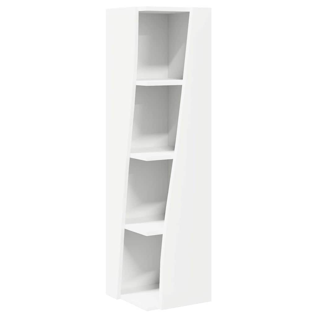 Hoekkast 27,5x27x102cm Bewerkt hout is nu te koop bij PeponiXL, paradijselijk wonen!