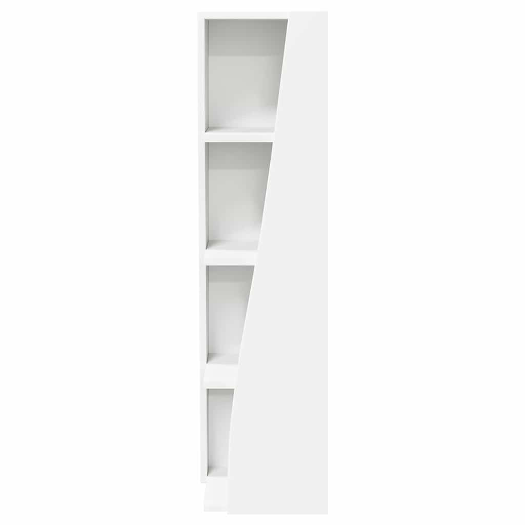 Hoekkast 27,5x27x102cm Bewerkt hout is nu te koop bij PeponiXL, paradijselijk wonen!
