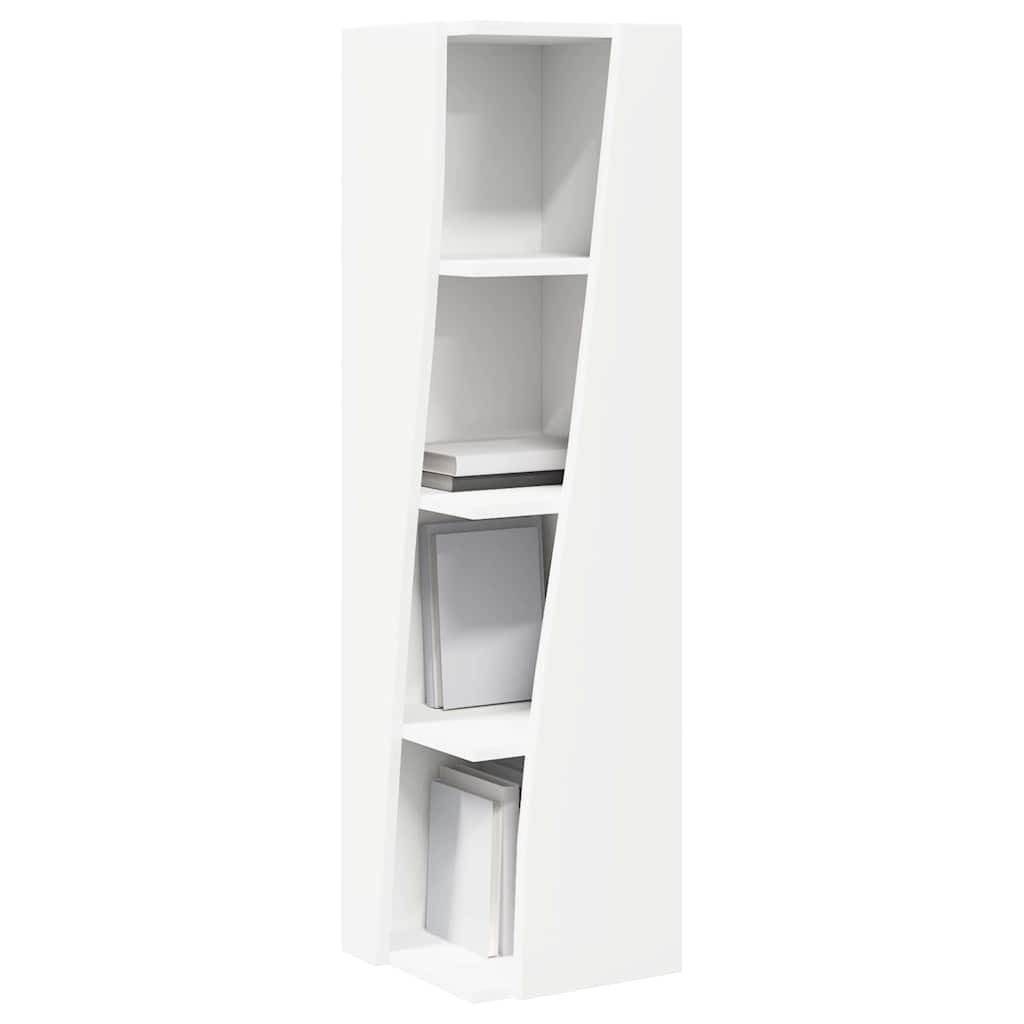 Hoekkast 27,5x27x102cm Bewerkt hout is nu te koop bij PeponiXL, paradijselijk wonen!