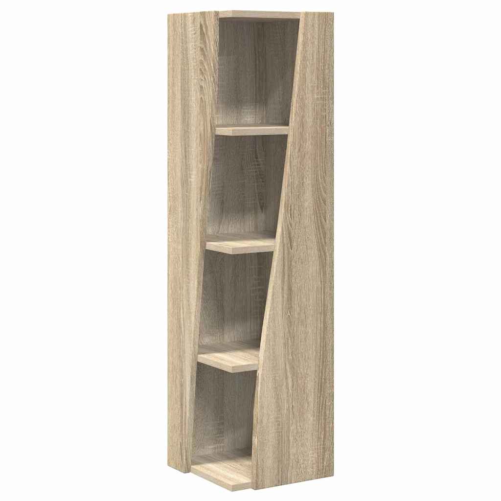Hoekkast Sonoma Eiken 27,5x27x102cm Bewerkt hout is nu te koop bij PeponiXL, paradijselijk wonen!