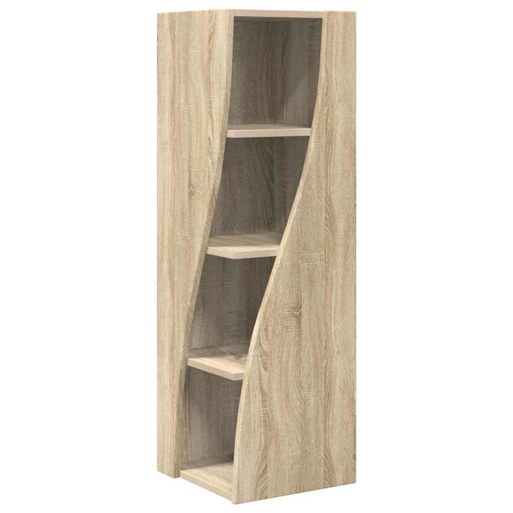 Hoekkast Sonoma Eiken 32x32x102cm Bewerkt hout is nu te koop bij PeponiXL, paradijselijk wonen!