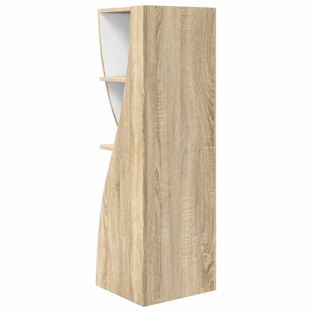 Hoekkast Sonoma Eiken 32x32x102cm Bewerkt hout is nu te koop bij PeponiXL, paradijselijk wonen!