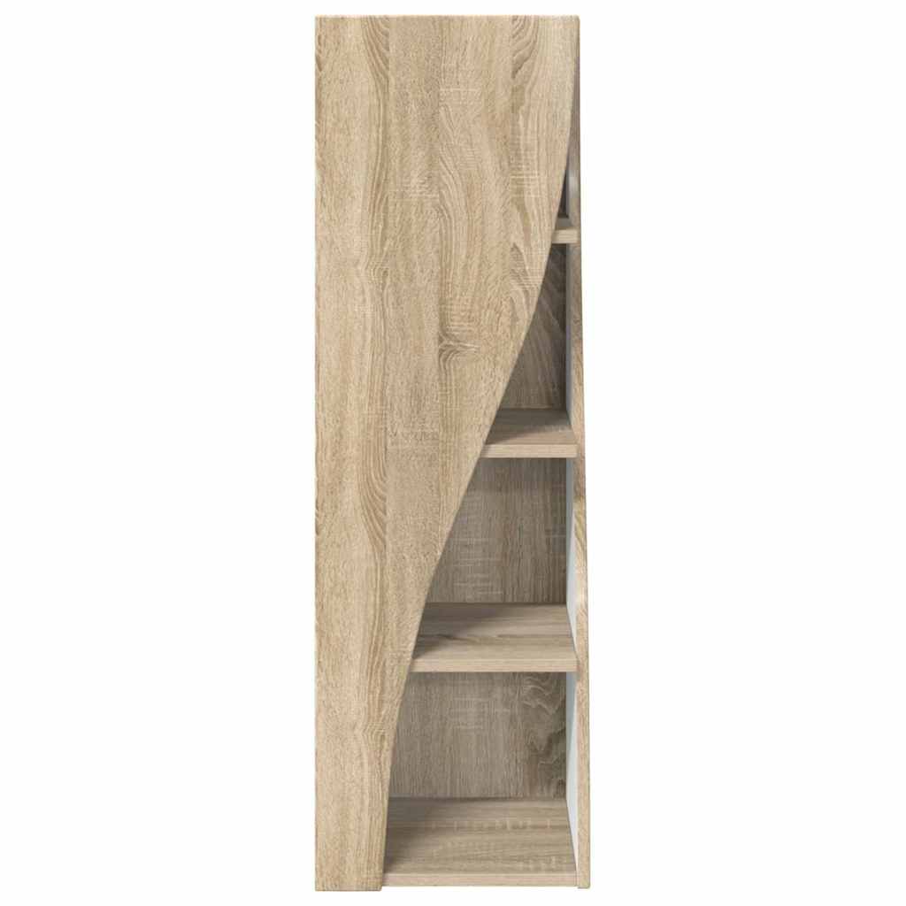 Hoekkast Sonoma Eiken 32x32x102cm Bewerkt hout is nu te koop bij PeponiXL, paradijselijk wonen!