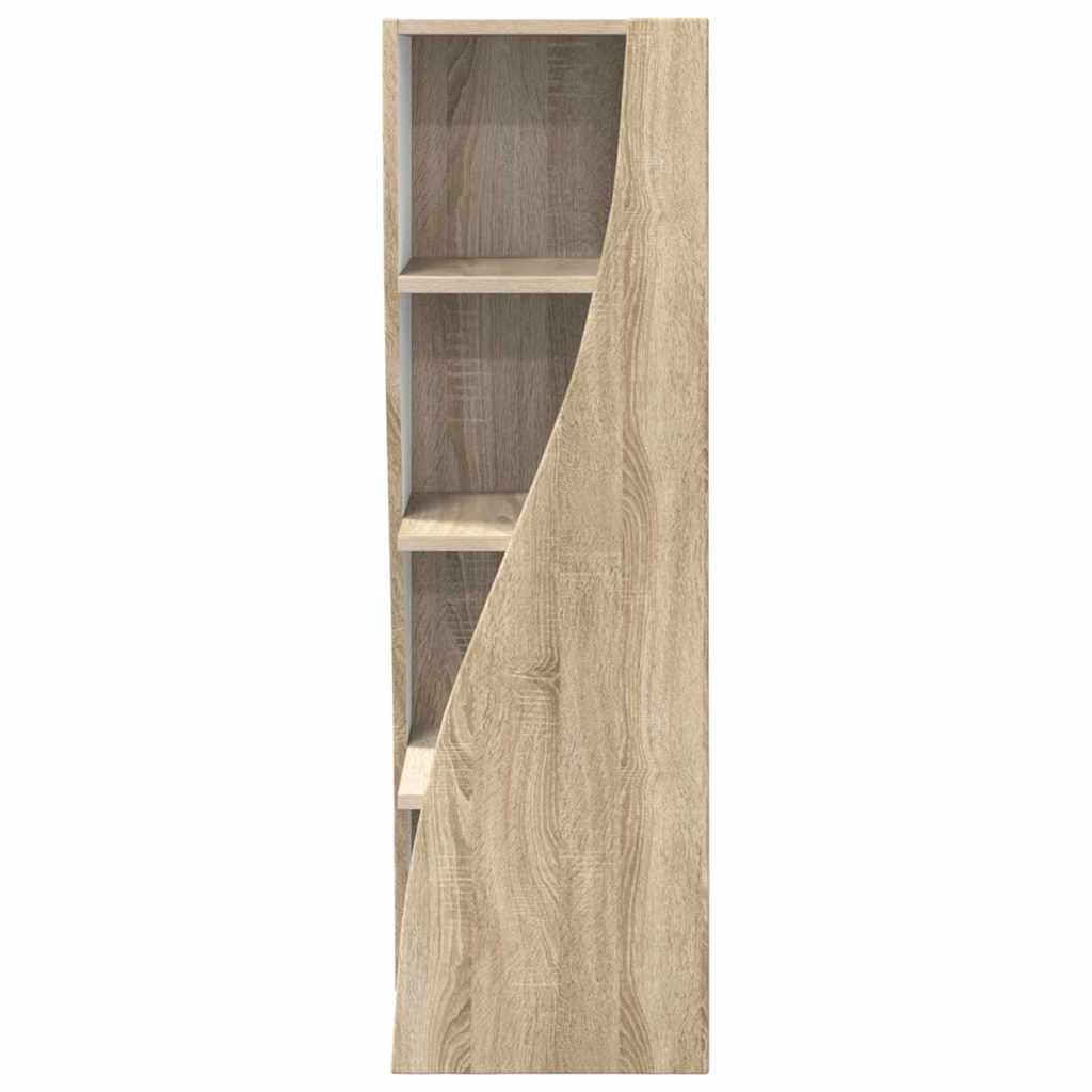 Hoekkast Sonoma Eiken 32x32x102cm Bewerkt hout is nu te koop bij PeponiXL, paradijselijk wonen!