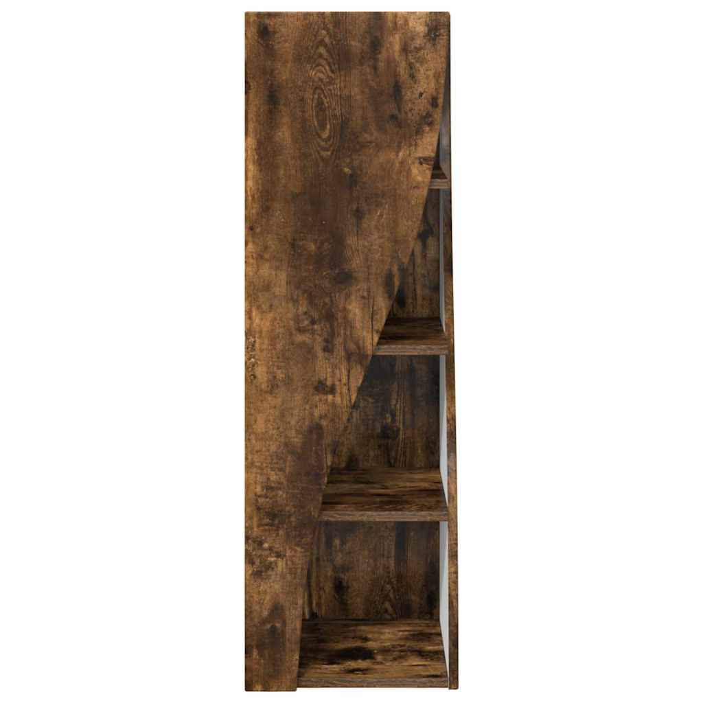 Hoekkast Gerookt eiken 32x32x102cm Bewerkt hout is nu te koop bij PeponiXL, paradijselijk wonen!