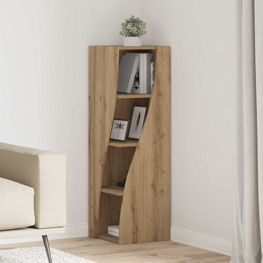 Hoekkast Wit 32x32x102cm Bewerkt hout is nu te koop bij PeponiXL, paradijselijk wonen!