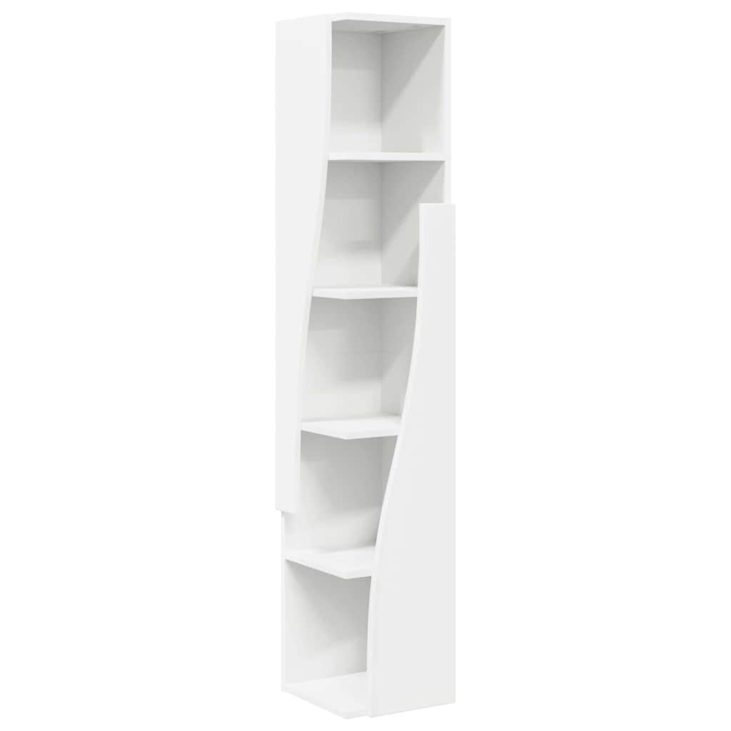 Hoekkast 27,5x27x140cm Bewerkt hout is nu te koop bij PeponiXL, paradijselijk wonen!