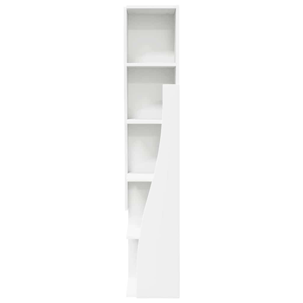 Hoekkast 27,5x27x140cm Bewerkt hout is nu te koop bij PeponiXL, paradijselijk wonen!