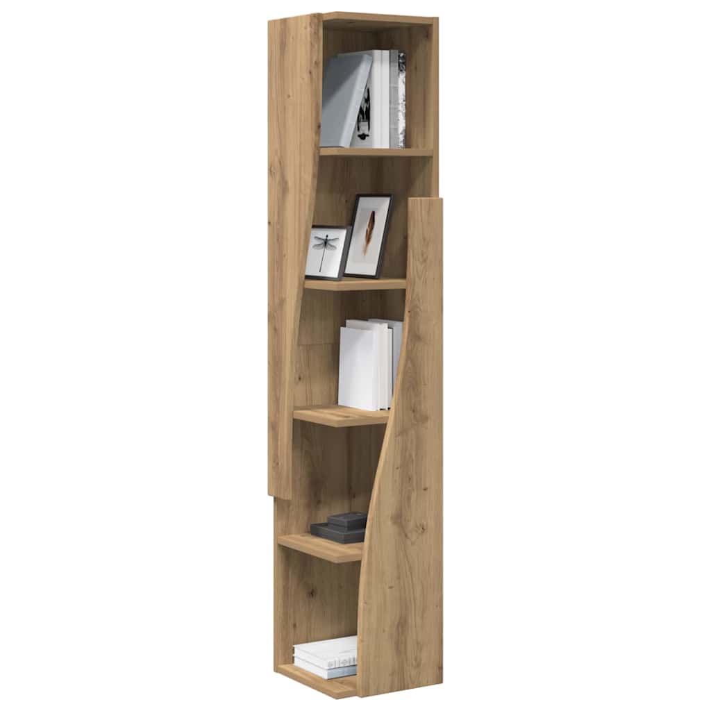 Hoekkast Artisan Eiken 27,5x27x140cm Bewerkt hout