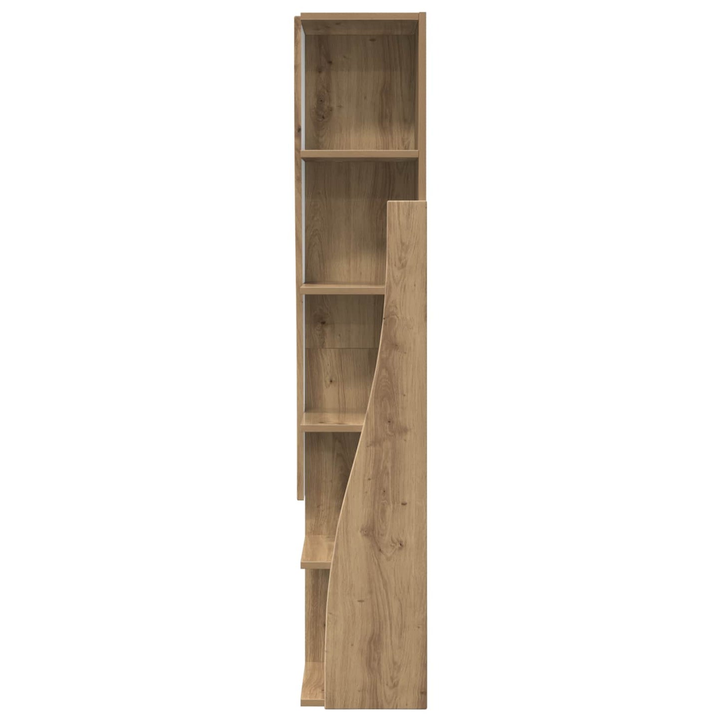 Hoekkast 27,5x27x140cm Bewerkt hout Artisan Eiken is nu te koop bij PeponiXL, paradijselijk wonen!