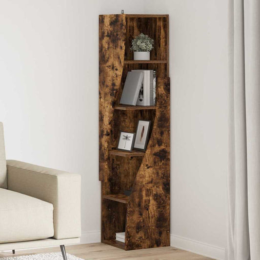 Hoekkast Wit 32x32x140cm Bewerkt hout is nu te koop bij PeponiXL, paradijselijk wonen!