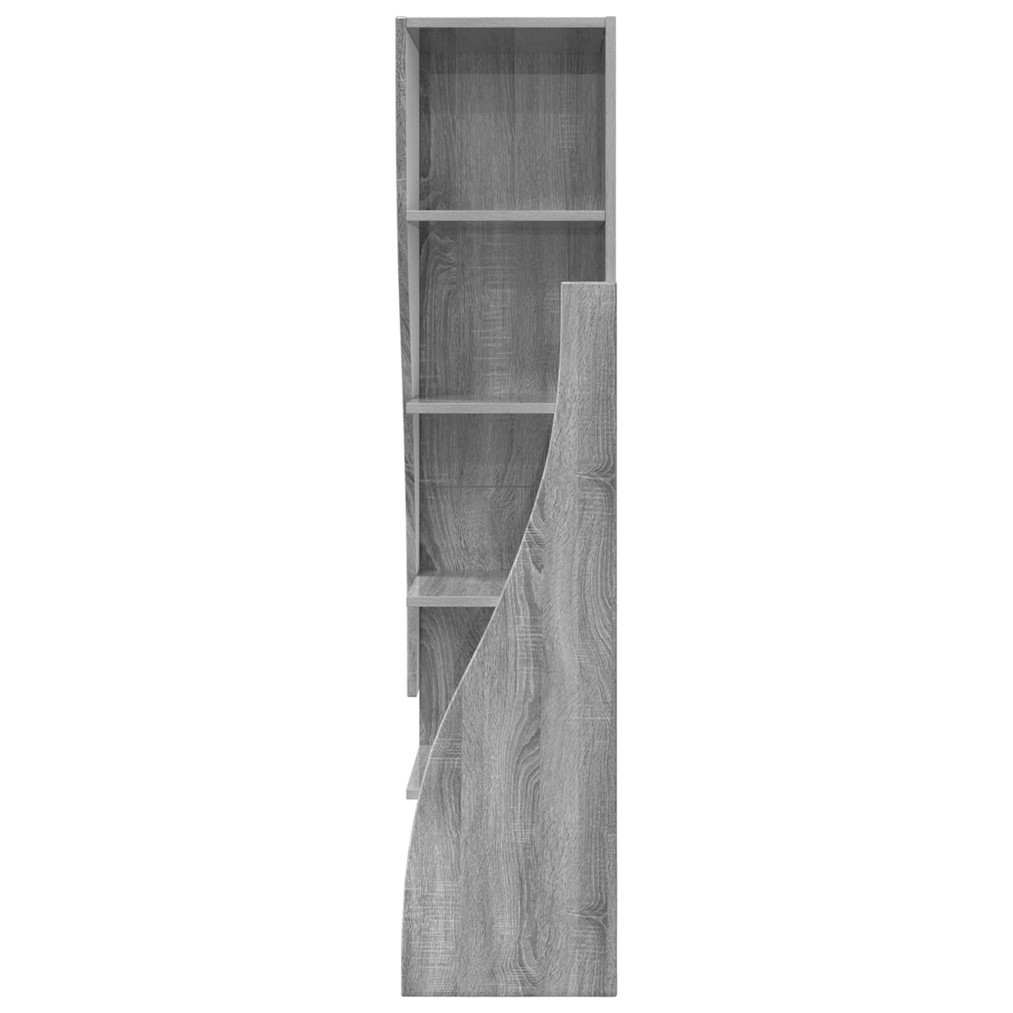 Hoekkast 32x32x140cm Bewerkt hout Grijs Sonoma