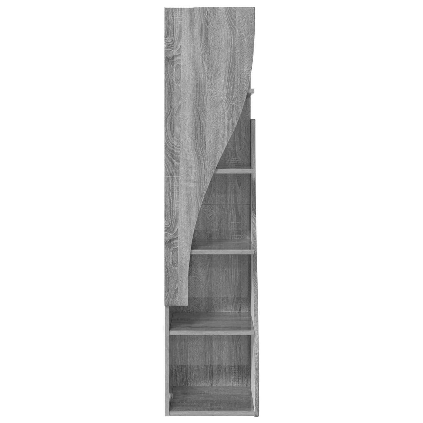 Hoekkast 32x32x140cm Bewerkt hout Grijs Sonoma