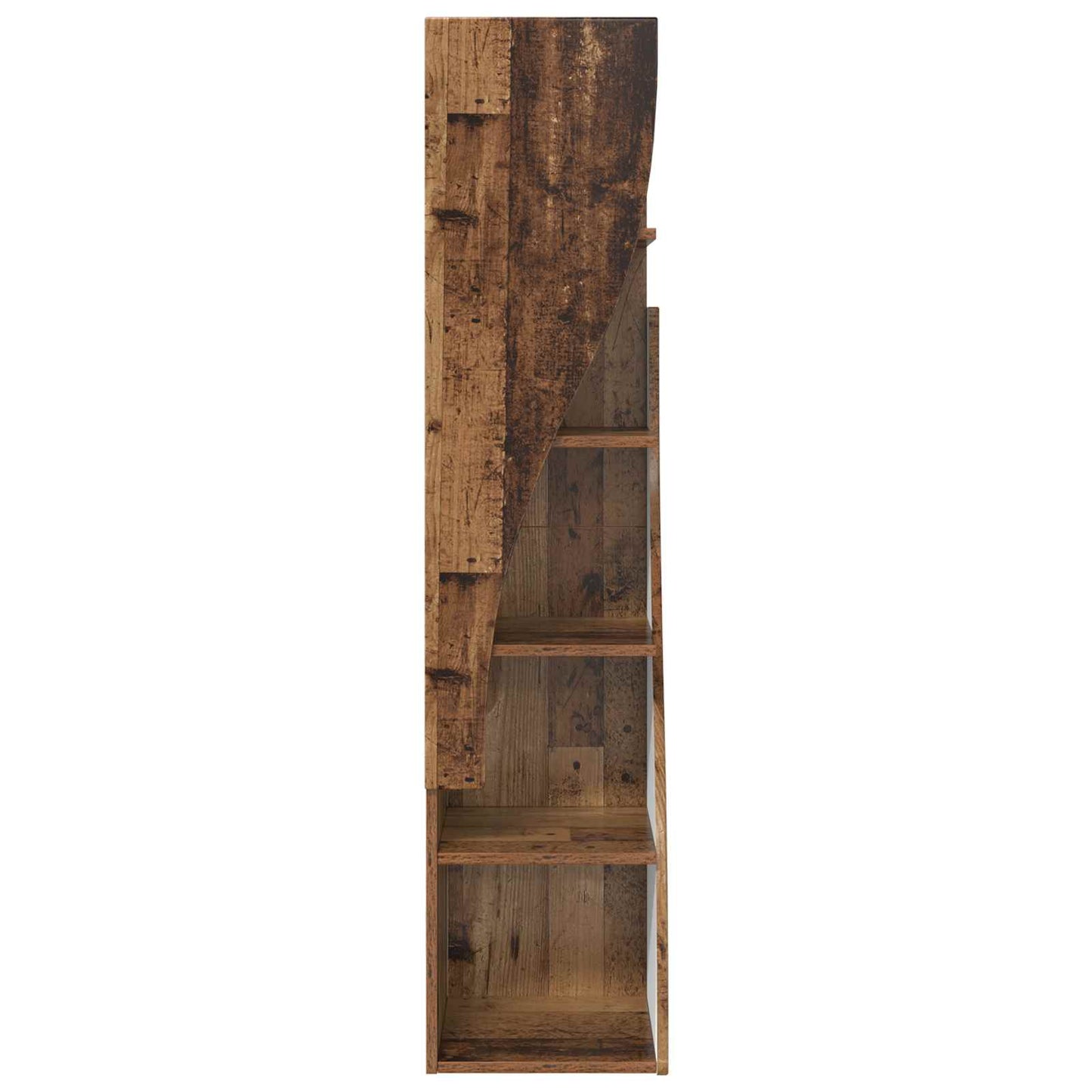 Hoekkast 32x32x140cm Bewerkt hout Oudhout is nu te koop bij PeponiXL, paradijselijk wonen!