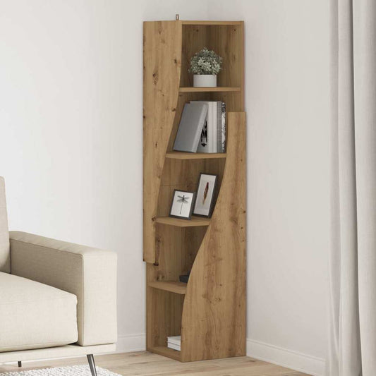 Hoekkast Wit 32x32x140cm Bewerkt hout is nu te koop bij PeponiXL, paradijselijk wonen!