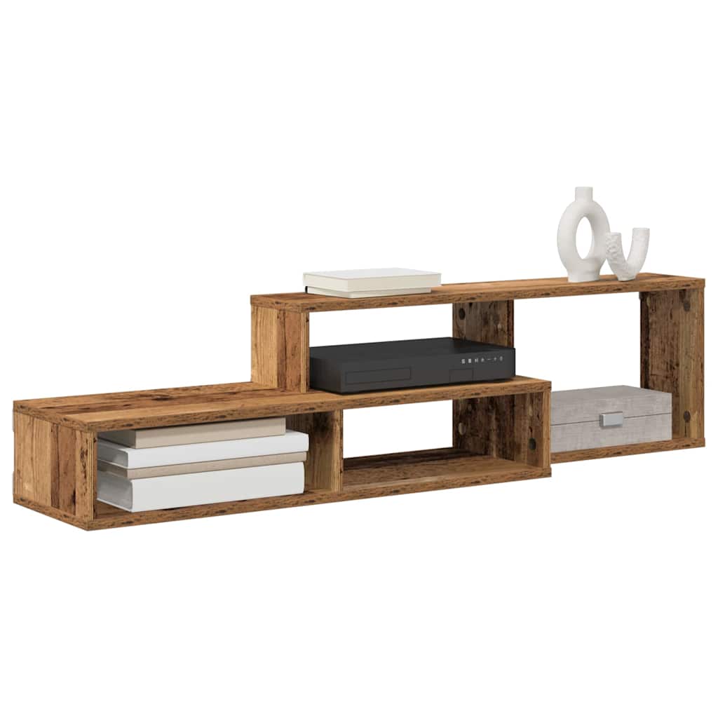 TV-stand 120x25x28,5cm Bewerkt hout is nu te koop bij PeponiXL, paradijselijk wonen!